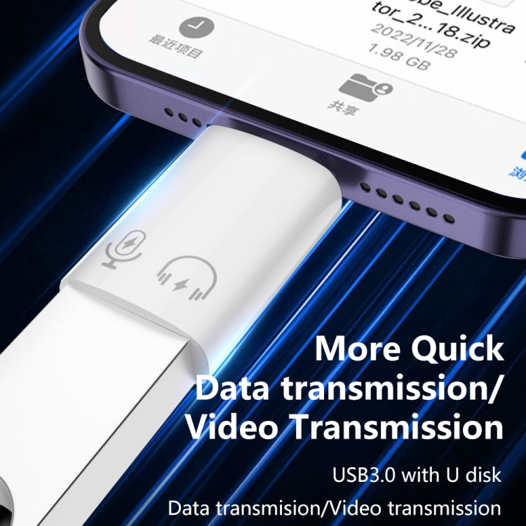 8-Pin-zu-USB-3.0-OTG-Adapter, 8-Pin-zu-USB-3.0