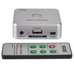 EZCAP241 Audio-Aufnahme-Recorder Adapterkarte, 3,5mm RCA R/L Analog-Audio zu MP3 Musik-Digitalisierer Konverter