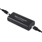 DC 5,5 x 2,1mm Strombuchse Buchse zu USB-C / Type C Buchse Stromanschlussadapter mit 30cm USB-C / Type C Kabel, 5,5x2,1mm