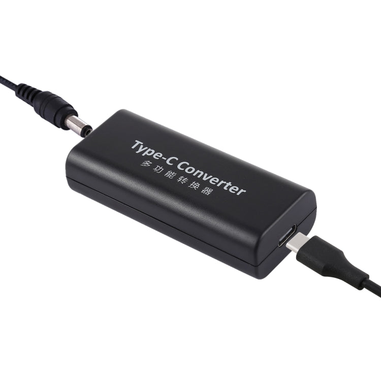 DC 5,5 x 2,1mm Strombuchse Buchse zu USB-C / Type C Buchse Stromanschlussadapter mit 30cm USB-C / Type C Kabel, 5,5x2,1mm