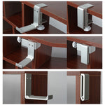 Desktop Metall Klappbarer Kopfhörerständer Display-Halter mit Schlossclip, Desktop Schlossclip-Typ