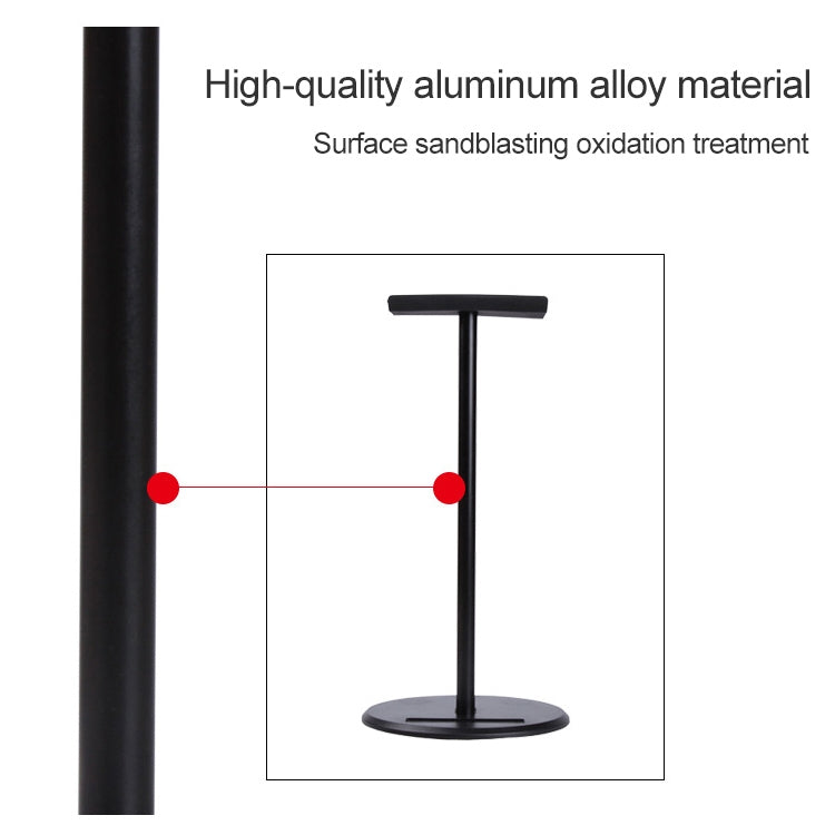 X1 Universeller Abnehmbarer Kopfhörerständer aus Aluminiumlegierung Display-Halter