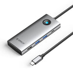 ORICO PW11-8PC Type-C / USB-C 8-in-1 5Gbps Multifunktions-Dockingstation, PW11-8PC