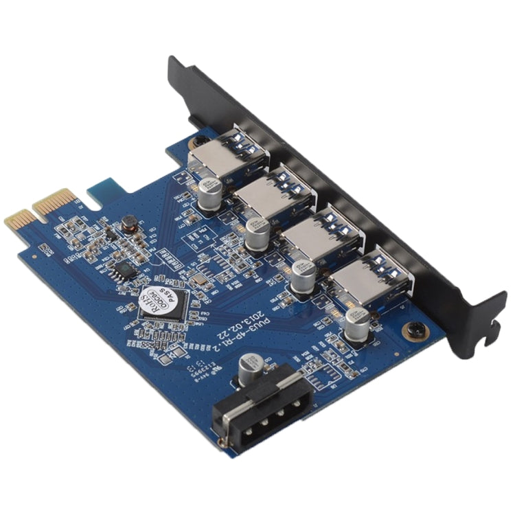 ORICO PVU3-4P 4 Ports USB3.0 PCI Express Karte für Desktop, 4 Ports USB3.0