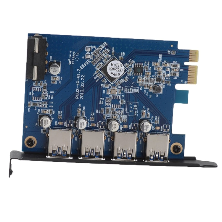 ORICO PVU3-4P 4 Ports USB3.0 PCI Express Karte für Desktop, 4 Ports USB3.0