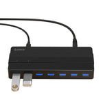 ORICO H7928-U3 ABS Material Desktop 7 Ports USB 3.0 HUB mit 1m Kabel, USB 3.0
