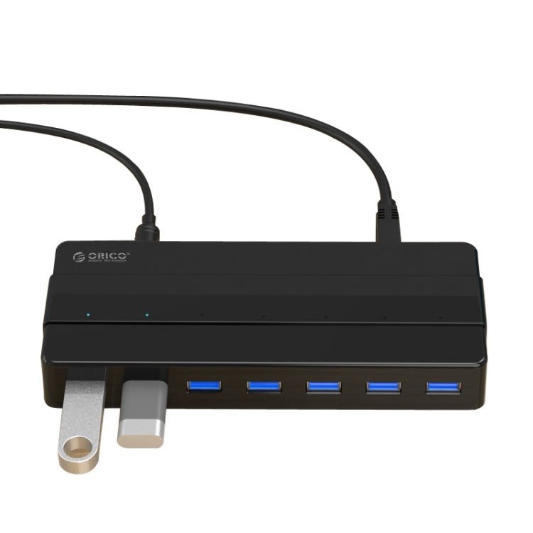 ORICO H7928-U3 ABS Material Desktop 7 Ports USB 3.0 HUB mit 1m Kabel, USB 3.0