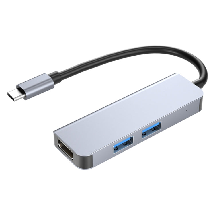 2011N 3 in 1 USB 3.0 x2 + HDMI Multifunktions Type-C / USB-C HUB Dockingstation, 2011N USB 3.0 x2 + HDMI