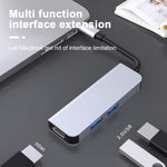 2011N 3 in 1 USB 3.0 x2 + HDMI Multifunktions Type-C / USB-C HUB Dockingstation, 2011N USB 3.0 x2 + HDMI