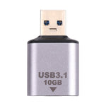 10Gbps USB 3.1 Stecker zu USB-C / Type-C Buchse Adapter, USB 3.1 Stecker zu Type-C Buchse