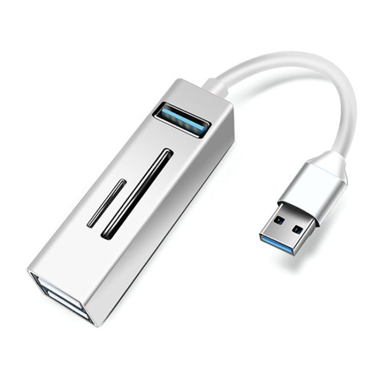 15101 5 in 1 USB3.0 zu 3 x USB + SD / TF Kartenleser HUB Adapter, USB3.0