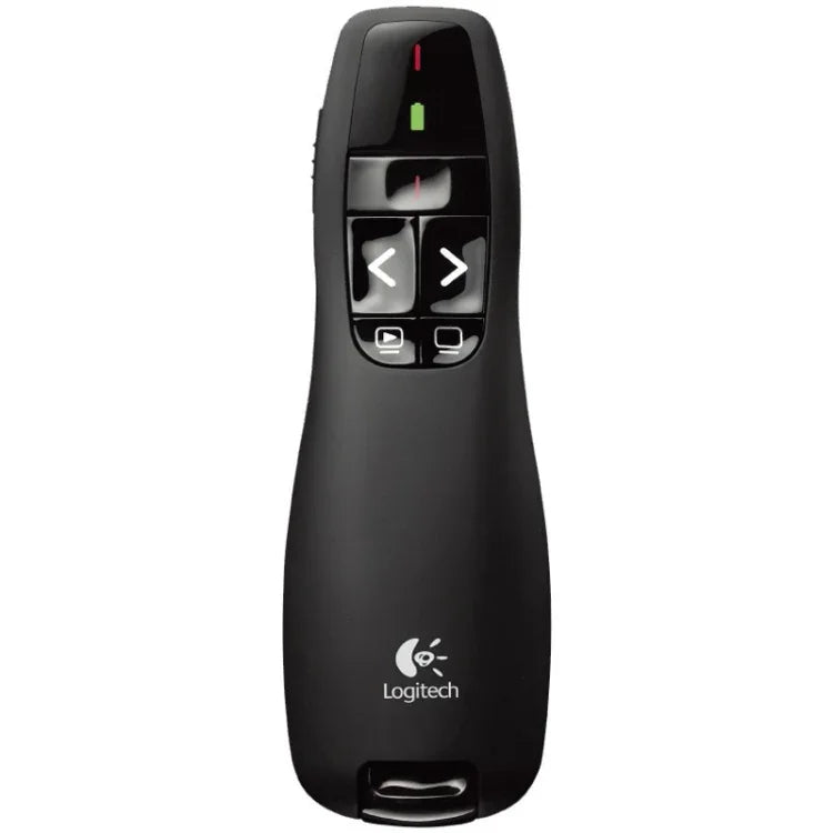 Logitech R400 2.4-GHz Wireless Presenter PPT-Fernbedienung, R400