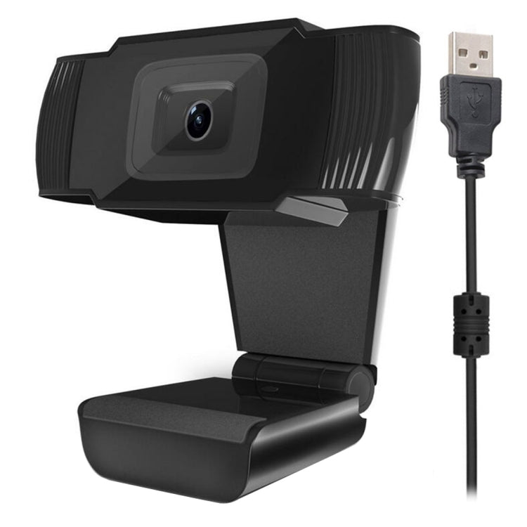 A870 480P Pixel HD 360 Grad Webcam USB 2.0 PC Kamera mit Mikrofon für Skype Computer PC Laptop, Kabellänge: 1,4 m, A870 (Orange), A870 (Schwarz)