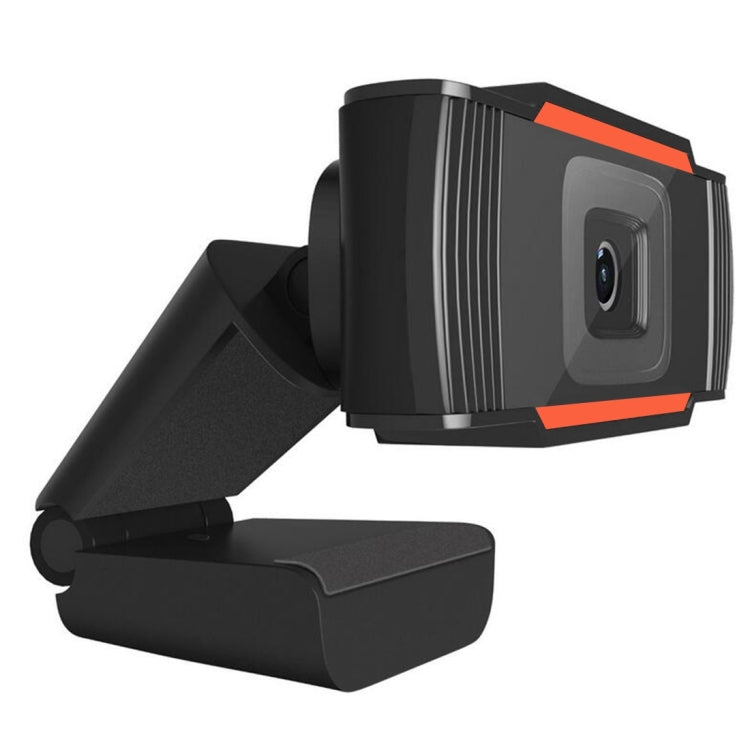 A870 480P Pixel HD 360 Grad Webcam USB 2.0 PC Kamera mit Mikrofon für Skype Computer PC Laptop, Kabellänge: 1,4 m, A870 (Orange), A870 (Schwarz)