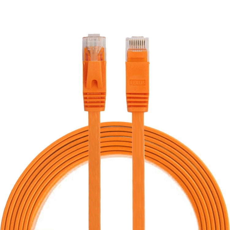 2m CAT6 Ultraflaches Flaches Ethernet Netzwerk LAN Kabel, Patchkabel RJ45, Länge: 2m