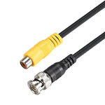 BNC-Stecker auf RCA-Buchse Anschlusskabel, Kupfer, HD-Video-Koaxialkabel, Überwachungskabel, Länge: 1 m, 1 m