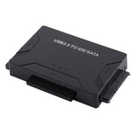 USB 3.0 zu SATA / IDE Festplattenlaufwerk Konverter Adapterkabel für 2,5 Zoll / 3,5 Zoll SATA IDE HDD, Kabellänge: 1m, US160
