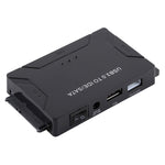USB 3.0 zu SATA / IDE Festplattenlaufwerk Konverter Adapterkabel für 2,5 Zoll / 3,5 Zoll SATA IDE HDD, Kabellänge: 1m, US160