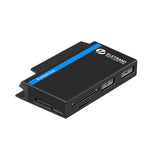 ROCKETEK RT-SGO737 2 USB 3.0 + Micro USB Schnittstellen-Hub für Microsoft Surface Go, mit 2 TF-Karten- & SD-Karten-Steckplätzen, RT-SGO737
