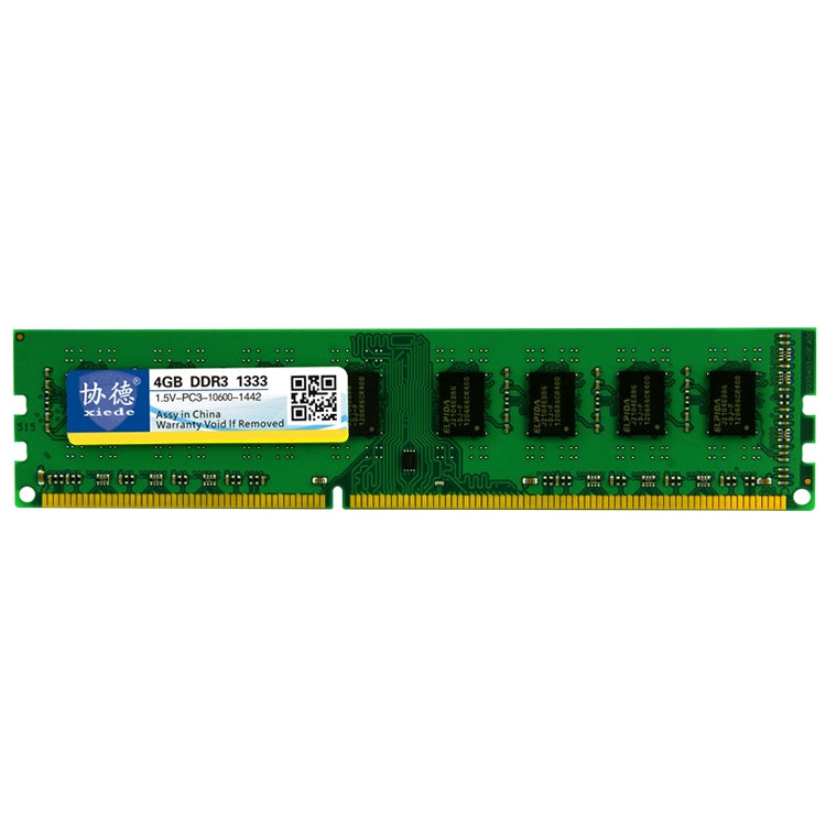 XIEDE X037 DDR3 1333MHz 4GB Allgemeiner AMD Spezieller Streifen Arbeitsspeicher RAM-Modul für Desktop-PC, 1333MHz 4GB Allgemeiner AMD Spezieller Streifen
