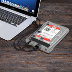 ORICO 3139U3 3,5 Zoll SATA HDD USB 3.0 Micro B Externes Festplattengehäuse Speichergehäuse, USB 3.0 (3,5 Zoll)