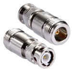 N-Buchse auf BNC-Stecker, N-Buchse