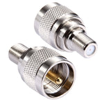 F Buchse zu UHF Stecker Verbinder, F Buchse zu UHF Stecker