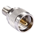 F Buchse zu UHF Stecker Verbinder, F Buchse zu UHF Stecker