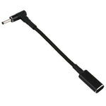 PD 100W 18,5-20V 3,0 x 1,0mm Winkel zu USB-C / Typ-C Adapter Nylon geflochtenes Kabel, 3,0 x 1,0mm
