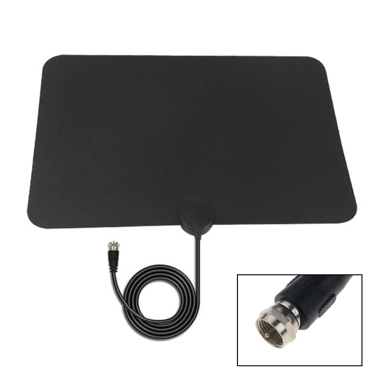 AN-1002 5dBi/25dBi HDTV-Zimmerantenne mit Saugnapf, VHF170-230/UHF470-862MHz, AN-1002