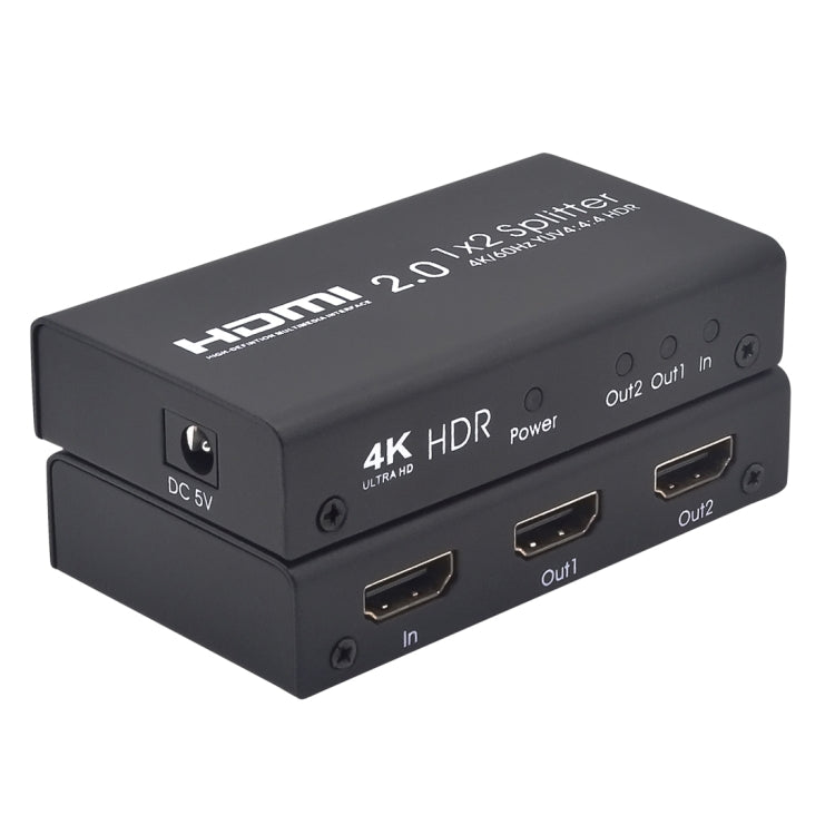 AYS-12V20 HDMI 2.0 1x2 4K Ultra HD Umschalter Splitter, 1x2 4K