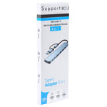 BYL-2218TU 8 in 1 USB + USB-C / Typ-C zu USB Multifunktionale Dockingstation HUB Adapter, BYL-2218TU
