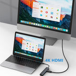 BYL-2210 6-in-1 USB-C / Type-C zu USB Multifunktionale Dockingstation HUB Adapter mit 1000M Netzwerkanschluss, BYL-2210