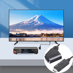 Scart-zu-HDMI-kompatibler Konverter Video-Audio-Adapterkabel, Scart zu HDMI