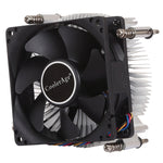 4-poliger CPU-Kühler geräuschloser Lüfter verdickter Aluminium-Kühlkörper für Intel 1155 / 1150 / 1151, Intel 1155 / 1150 / 1151