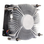 4-poliger CPU-Kühler geräuschloser Lüfter verdickter Aluminium-Kühlkörper für Intel 1155 / 1150 / 1151, Intel 1155 / 1150 / 1151