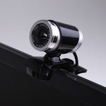 HXSJ A860 30fps 480P HD Webcam für Desktop / Laptop, mit 10m schallabsorbierendem Mikrofon, Länge: 1,4 m, A860 Grau, A860 Blau, A860 Rot, A860 Rot + Schwarz, A860 Schwarz