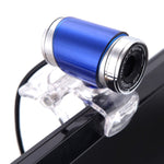 HXSJ A860 30fps 480P HD Webcam für Desktop / Laptop, mit 10m schallabsorbierendem Mikrofon, Länge: 1,4 m, A860 Grau, A860 Blau, A860 Rot, A860 Rot + Schwarz, A860 Schwarz