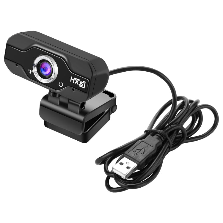 HXSJ S50 30fps 100 Megapixel 720P HD Webcam für Desktop / Laptop / Smart TV, mit 10m schallabsorbierendem Mikrofon, Kabellänge: 1,4m, S50