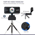 HXSJ S90 30fps 1 Megapixel 720P HD Webcam für Desktop / Laptop / Android TV, mit 8m schallabsorbierendem Mikrofon, Kabellänge: 1,5m, S90