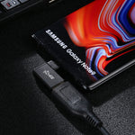 Typ-C / USB-C Stecker zu USB 3.2 Buchse 90-Grad-Winkel Aluminiumlegierungsadapter, Typ-C Stecker zu USB 3.2 Buchse