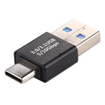 Typ-C / USB-C Stecker zu USB 3.0 Stecker Aluminiumlegierungsadapter, Typ-C Stecker zu USB 3.0 Stecker