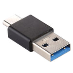 Typ-C / USB-C Stecker zu USB 3.0 Stecker Aluminiumlegierungsadapter, Typ-C Stecker zu USB 3.0 Stecker
