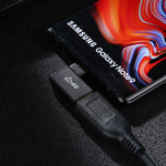 Typ-C / USB-C Buchse zu USB 3.0 Stecker 90-Grad-Winkel Aluminiumlegierungsadapter, Typ-C Buchse zu USB 3.0 Stecker