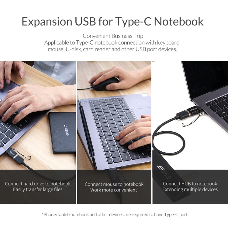 ORICO CBT-UT01-BK-BP Typ-C zu USB 3.0 Adapter