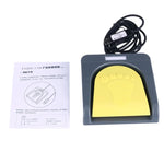 FS2016_USB PCsensor USB-Fußschalter, Fußsteuerung für Tastatur, Multimedia/Tastatur/Gamepad/Maus/Schnur/B Ultraschallbildaufnahmefunktionen, 1 Fußschalter