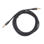 REXLIS 3629 3,5mm Stecker zu Stecker Auto-Stereo Goldbeschichtetes AUX Audiokabel für 3,5mm AUX Standard Digitale Geräte, Länge: 1,8m