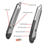PR-08 Intelligente kabellose optische 6-Tasten-Maus mit Stylus & Laserfunktion, Laserfunktion Rot, Laserfunktion Weiß, Laserfunktion Schwarz, Laserfunktion Grau, Laserfunktion Blau