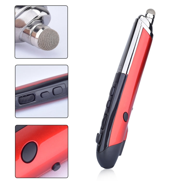 PR-08 Intelligente kabellose optische 6-Tasten-Maus mit Stylus & Laserfunktion, Laserfunktion Rot, Laserfunktion Weiß, Laserfunktion Schwarz, Laserfunktion Grau, Laserfunktion Blau