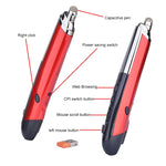 PR-08 Intelligente kabellose optische 6-Tasten-Maus mit Stylus & Laserfunktion, Laserfunktion Rot, Laserfunktion Weiß, Laserfunktion Schwarz, Laserfunktion Grau, Laserfunktion Blau